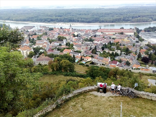 Hainburg z hradu