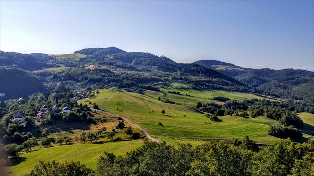 z Kalvárie nad B.Štiavnicou