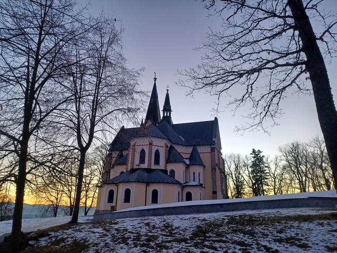 Večerná...Mariánska hora.