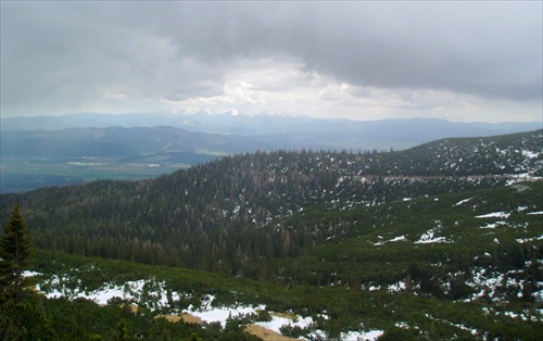 Nízke Tatry z Tatier Vysokých