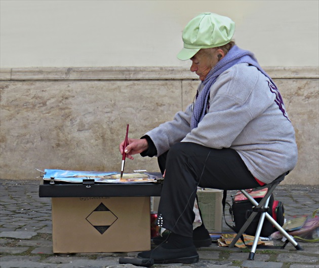 Na ulici s múzou