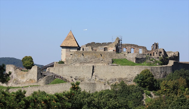 Výhliadkový let nad hradom