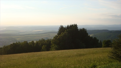 večer nad moravou