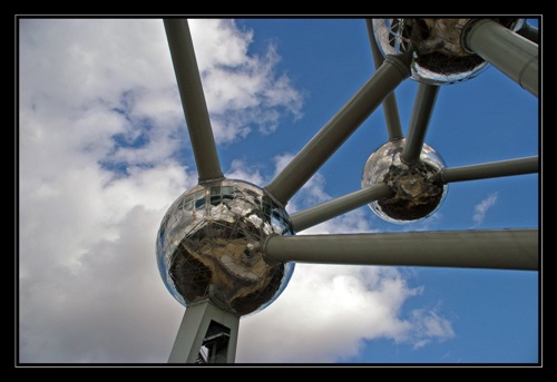 Atomium, Brusel, Belgicko