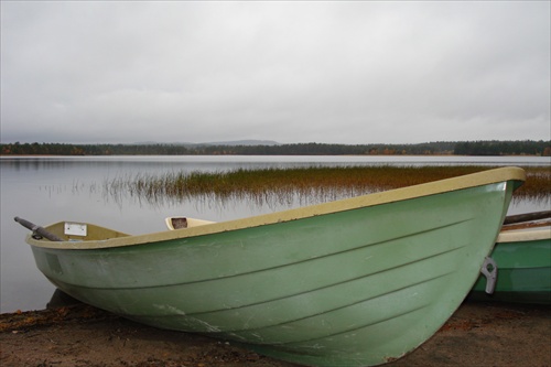 Boath in Finland National Park