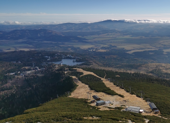 Cestou z Predného Soliska (2117m).