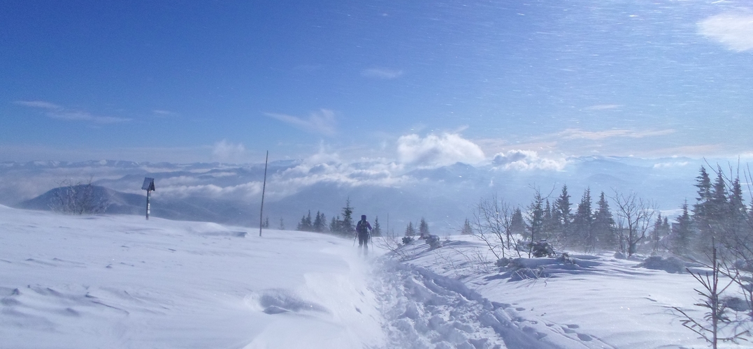 Skitouring, trochu inak...