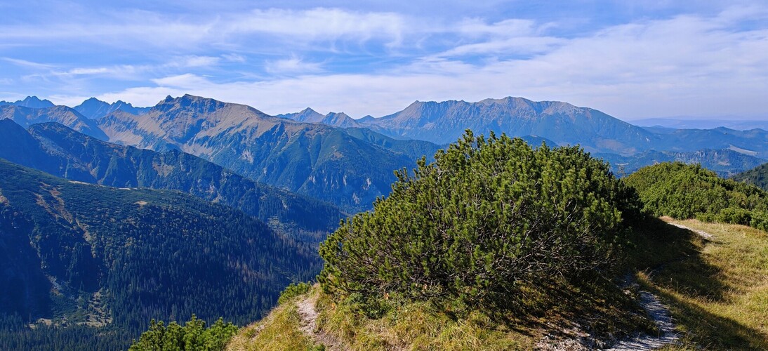 V Širokom sedle