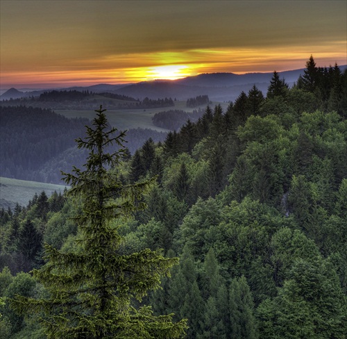 pohľady zo Skalky