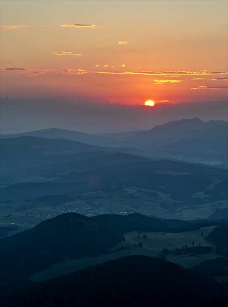 pohľady z Choča