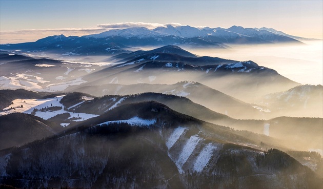 Chočské vrchy a Roháče