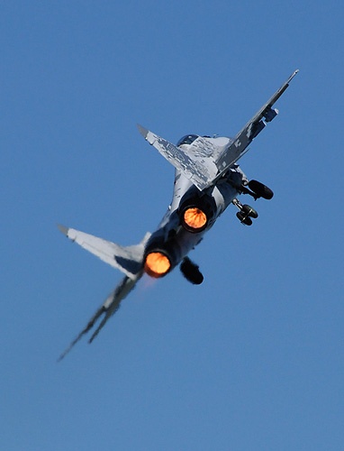 Mig29 forsáž