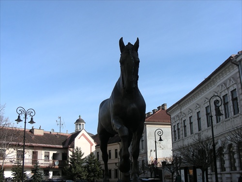 Socha koňa u vraňarov