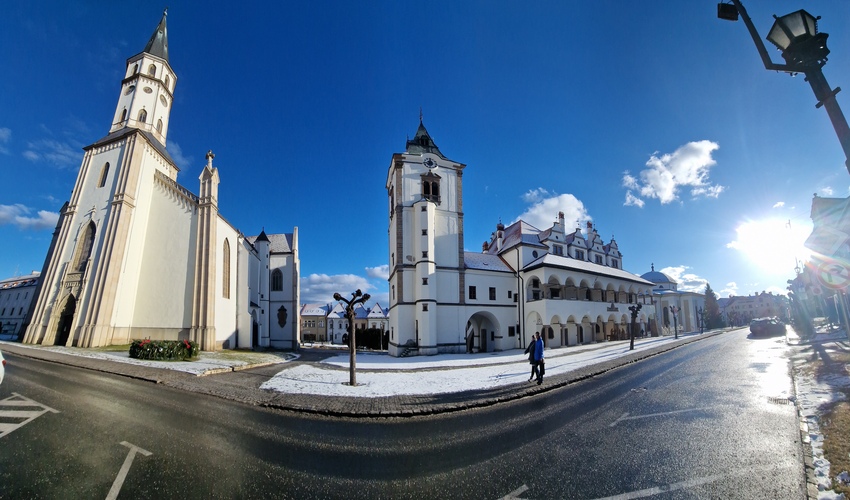 panoráma námestia