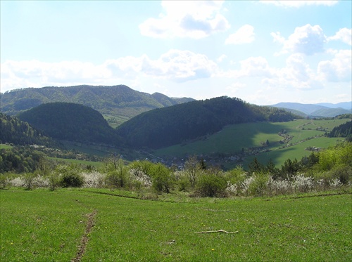 Pohľad na Kostoleckú tiesňavu