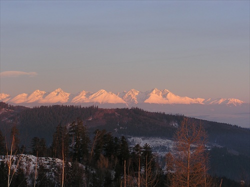 Tatry z Novoveskej Huty