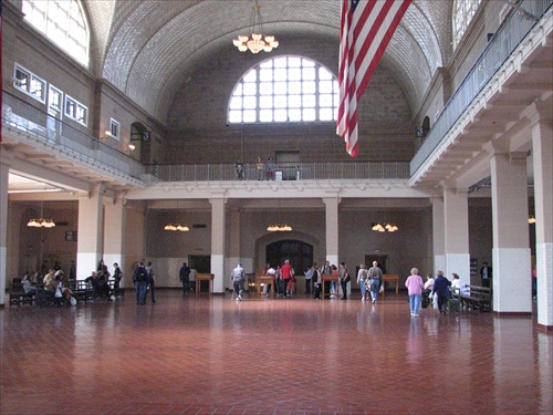 Ellis Island Registry Room