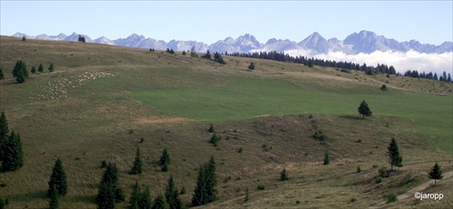 Pohľad na Tatry