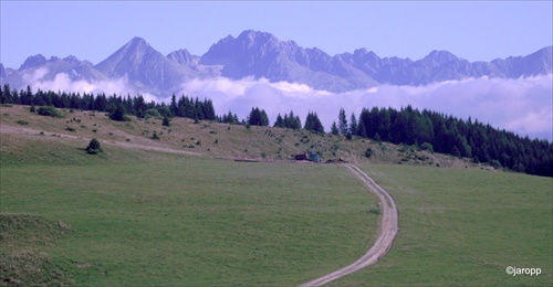 Pohľad na Tatry 2