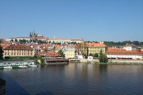 Hradčany s Karlovho mosta