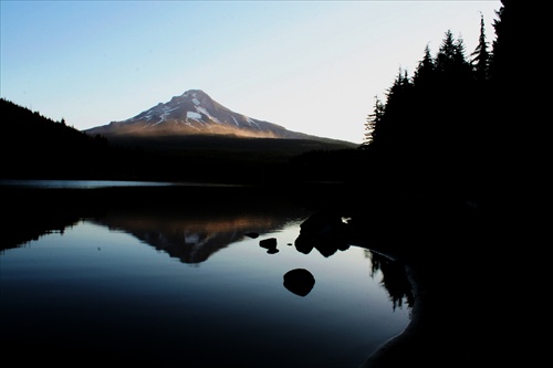 Briez'denie nad Trillium Lake