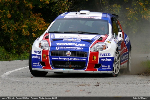 Jozef Béreš jr. Tempus Rally Košice 2008