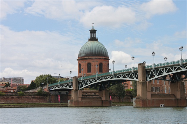 Toulouse - l´hopital de la Grave + Garonne