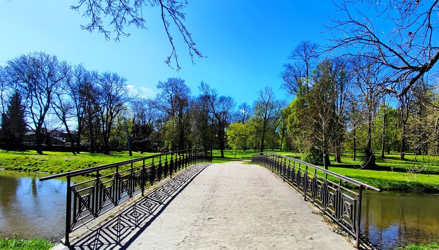 Park Dolná krupá.Apríl.2024.