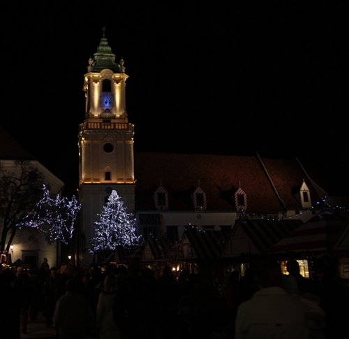 pozdrav z vianočných trhov