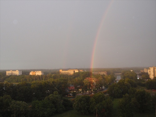 duha nad Petrzalkou