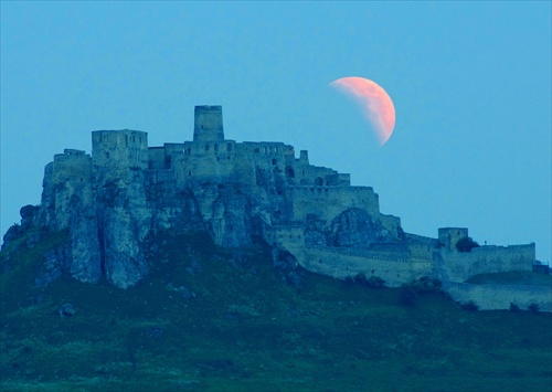 Zatmenie Mesiaca na Spiši