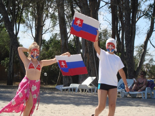 slovak fans in italy