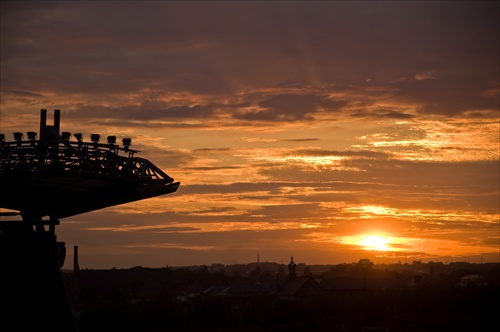 Croke park sunset