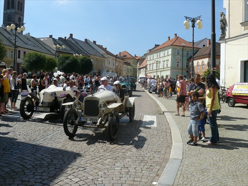 štart Rallye v K.H.