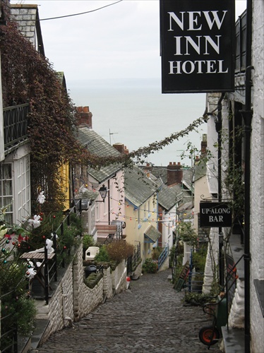 Clovelly, jedinecna rybarska dedina