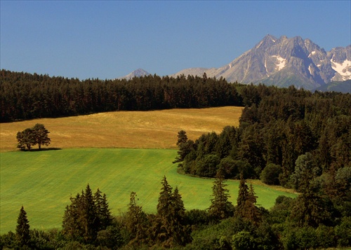 Tatry od Toporca