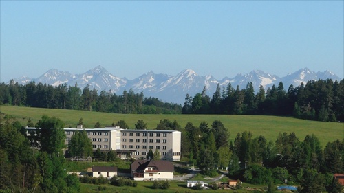 Tatry v pozadí