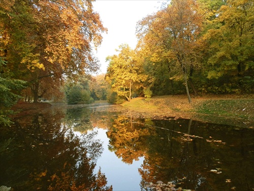 jesenné zrkadlenie