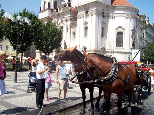 horúčava v Prahe