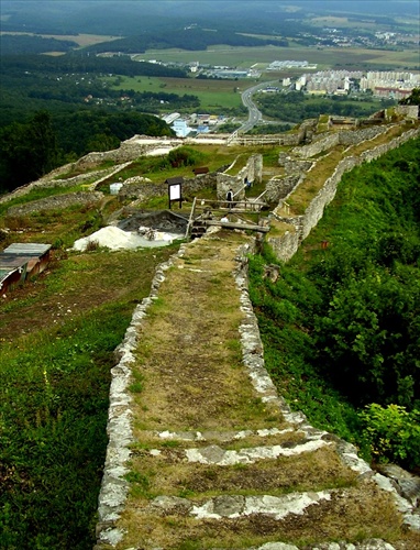 hradby Pustého hradu - Zvolen