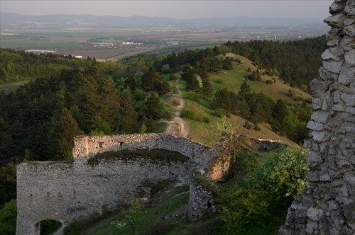 Výhľad z hradu