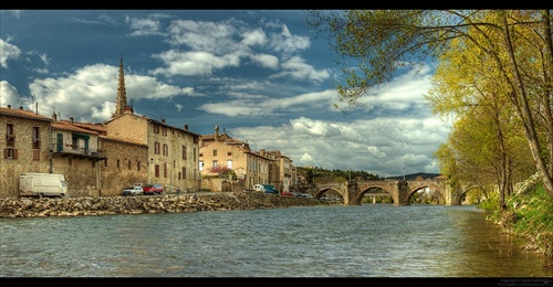 Vieux pont d Limoux