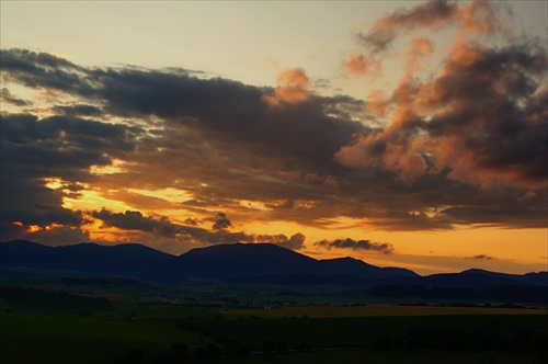 liptovský,,sunset"