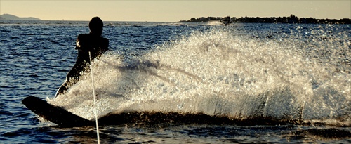 Na wakeboarde...