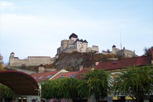 Trečín - hrad