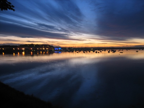 Sunset in Malahide