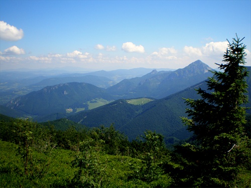 pohľad na rozsutce