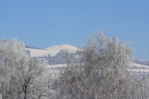 Pohľad na Gápeľ z Brezna