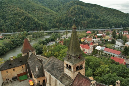 Výhľad nadol...