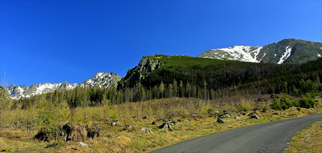 Cestou na Popradské pleso